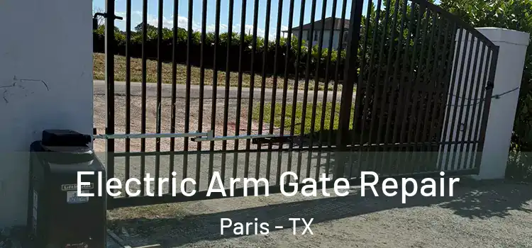 Electric Arm Gate Repair Paris - TX